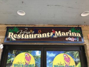 custom seafood restaurant sign