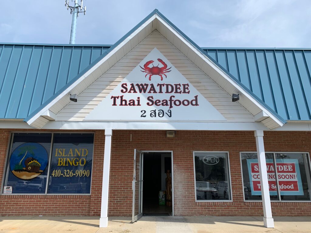 custom thai restaurant sign